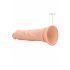 RealRock Dong 8 - realistické dildo (20 cm) - přírodní