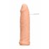 RealRock rukav za penis 17cm - prirodni izgled