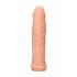 RealRock rukav za penis 17cm - prirodni izgled