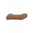 RealRock rukav za penis 21,5cm - tamno prirodno