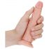 RealRock Slim - realistični dildo - 15,5cm (natur)