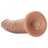 RealRock Slim - realistični dildo 15,5 cm (tamno prirodna)