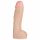 Doc Johnson Vac-U-Lock Hung 12 - prirodni realističan dildo sa testisima