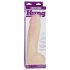 Doc Johnson Vac-U-Lock Hung 12 - realistické varlatové dildo (přírodní)