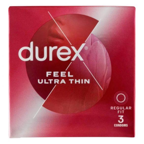 Durex Feel Ultra Thin - ultra tanki kondomi (3 kom)