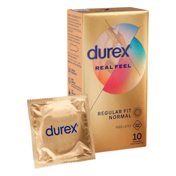 Durex Real Feel - Bez lateksa, užitak u 10 komada