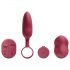 Platanomelón Mobi - 2-dijelni vibrator set - (crveni)