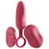 Platanomelón Mobi - 2-dijelni vibrator set - (crveni)