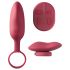 Platanomelón Mobi - 2-dijelni vibrator set - (crveni)