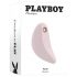 Playboy Palm - punjač, vodootporni 2u1 klitoris vibrator (pink)