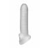 Fat Boy rebrasti penis rukav (17cm) - mlečno bela