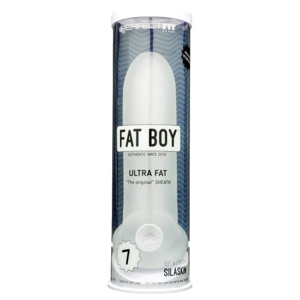 Fat Boy Original - Peni-Mantel (19cm) - Mlečno bela