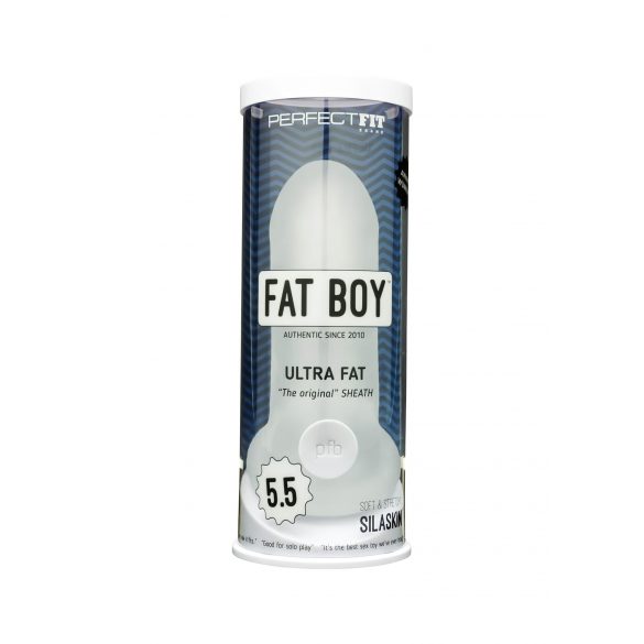 Fat Boy Ultra Fat navlaka za penis (15 cm) - mlečno beli