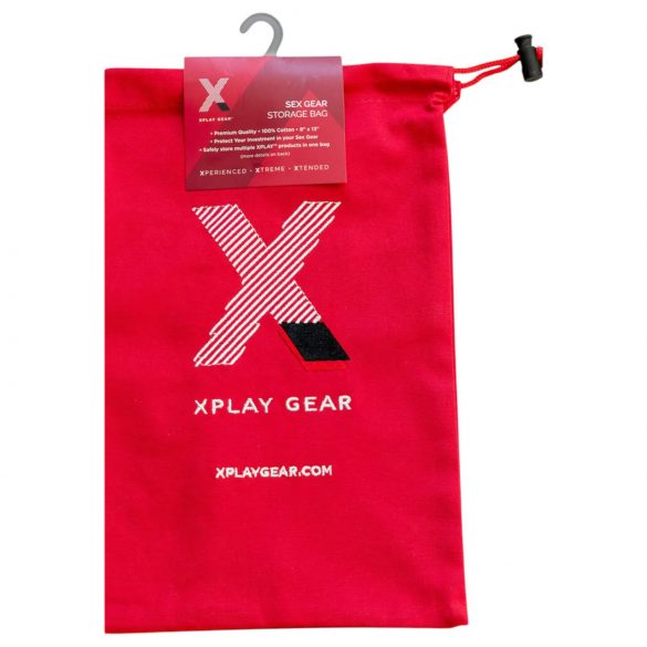 Perfect Fit Play Gear - sex toy storage bag (red)