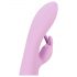 Loveline - punjivi zeka vibrator sa draži vibratorom (roze)