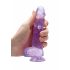 REALROCK - realističan ljubičasti dildo (15cm)