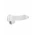 REALROCK - prozirni realistični dildo - bistar (15cm)