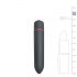 Easytoys Bullet - vodootporni crni mini vibrator