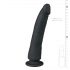 Easytoys - crni silikonski dildo sa postoljem (21cm)