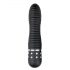 Easytoys Dijamant - rebrasti crni vibrator