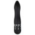 Easytoys Diamond zakrivljeni mini vibrator (crni)