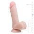 Easytoys - realni dildo sa testisima (17,5cm) - prirodni