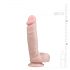 Easytoys - prirodni dildo sa testisima (22,5cm)