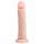 Easytoys - realistični dildo sa vakumom (20,5cm) - prirodni