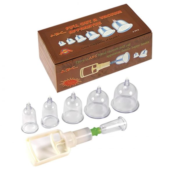 Rimba Cupping - Set od 6 usisnih pumpica