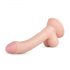 Real Fantasy Vince - dildo sa kožicom 19,5cm (natur)