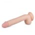 Real Fantasy Elvin - realistični dildo s testisima 28cm (natur)