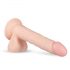 Real Fantasy Lewis - punjivi realistični vibrator - 22cm (naturalna boja)