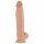 Real Fantasy Dwane - punjivi realistični vibrator - 31cm (natur)