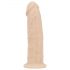 Real Fantasy Xavier - připínací, realistické dildo (23 cm) - přírodní