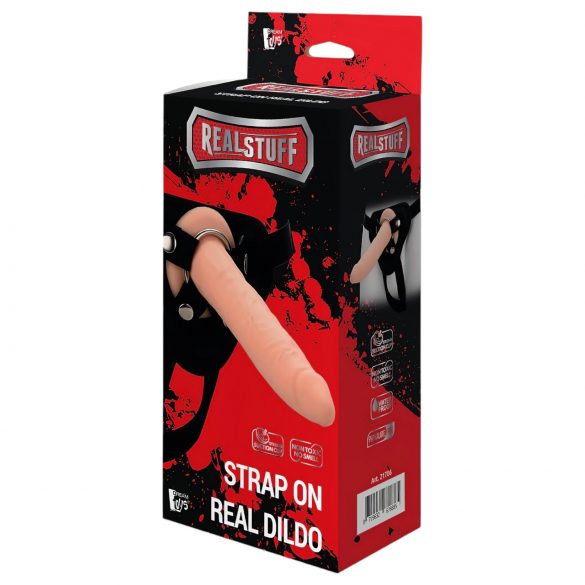 RealStuff Strap-On - uski dildo za pričvršćivanje (natur)