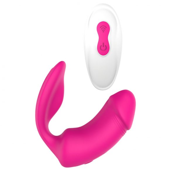 Vibes of Love Duo - 2u1 klitoralni vibrator (ružičasti)