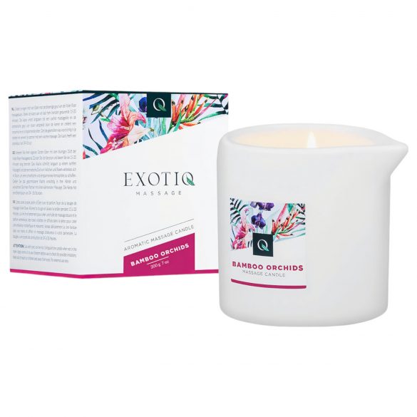 Exotiq Bamboo Orchid - masažna sveća (200g)