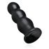 BUTTR Tactical III - dildo s přísavkou (černé)