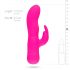 Easytoys Mad Rabbit - zeka vibrator s klitoralnim rukavcem (pink)