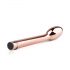 Rosy Gold G-spot - punjivi G-tačka vibrator (roze zlato)