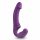 Easytoys - bežični strap-on vibrator lila boje