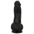 Easytoys - Realističan dildo sa testisima - 12 cm (crni)