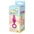 Pink mali analni čep – Flirts Pull Plug