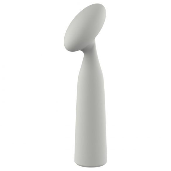 Nude Luna - punjivi mini štapić vibrator (sivi)