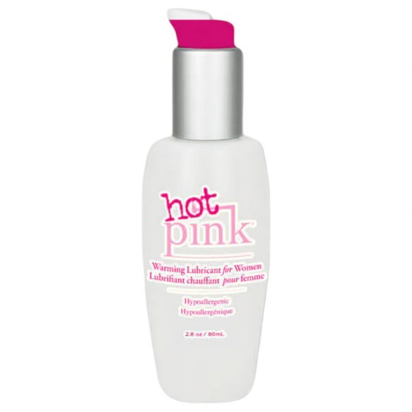 Hot Pink - hřejivý lubrikant na vodní bázi (80 ml)