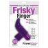 Frisky Finger - vodootporni prstni vibrator (ljubičasti)