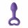 LOVELIFE BY OHMYBOD - EXPLORE - silikonové anální dildo (fialové)