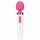 Bodywand Aqua Mini - masažer vibrator (belo-roze)