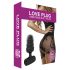 Ljubavni Čep - mini analni vibrator (crni)