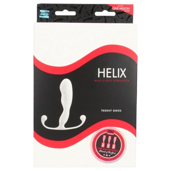 Aneros Trident Helix - beli prostate dildo